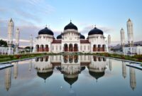 Sejarah Aceh - Masjid Raya Baiturrahman sebagai simbol kejayaan Islam di Aceh